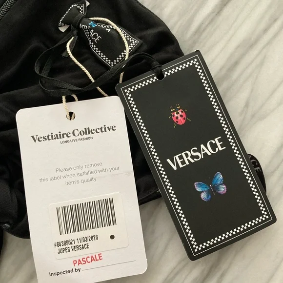 Versace x Dua Lipa Polka Dot Butterfly Knotted Midi Skirt IT38 XS NWT - Picture 4 of 8